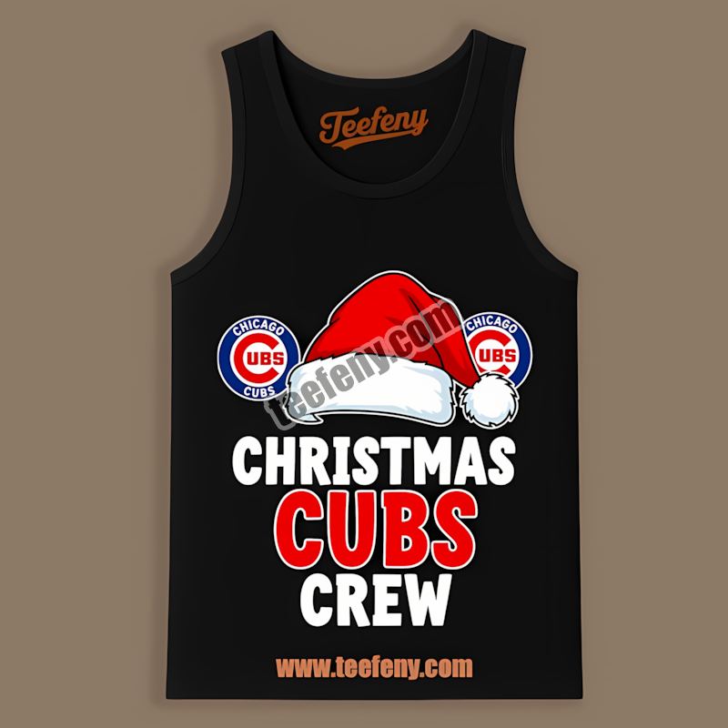 Chicago Cubs Christmas Crew Braves Cotton Tanktop Chicago Cubs Christmas Crew Braves Cotton Tanktop