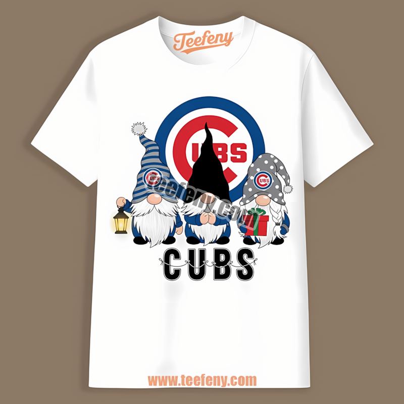 Chicago Cubs Christmas Gnomes Unisex Shirt