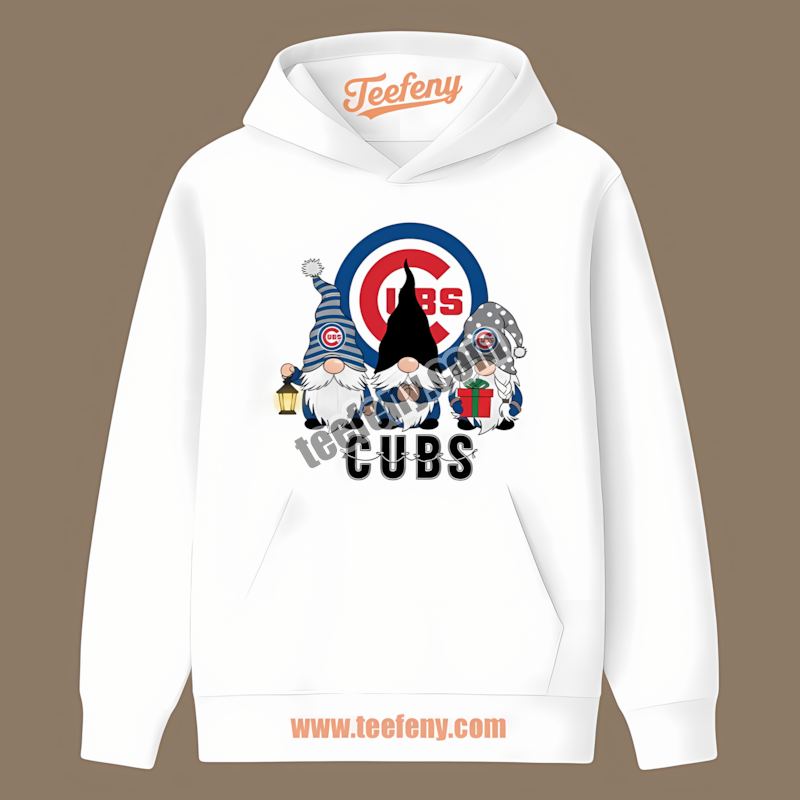 Chicago Cubs Christmas Gnomes Unisex Hoodie Chicago Cubs Christmas Gnomes Unisex Hoodie