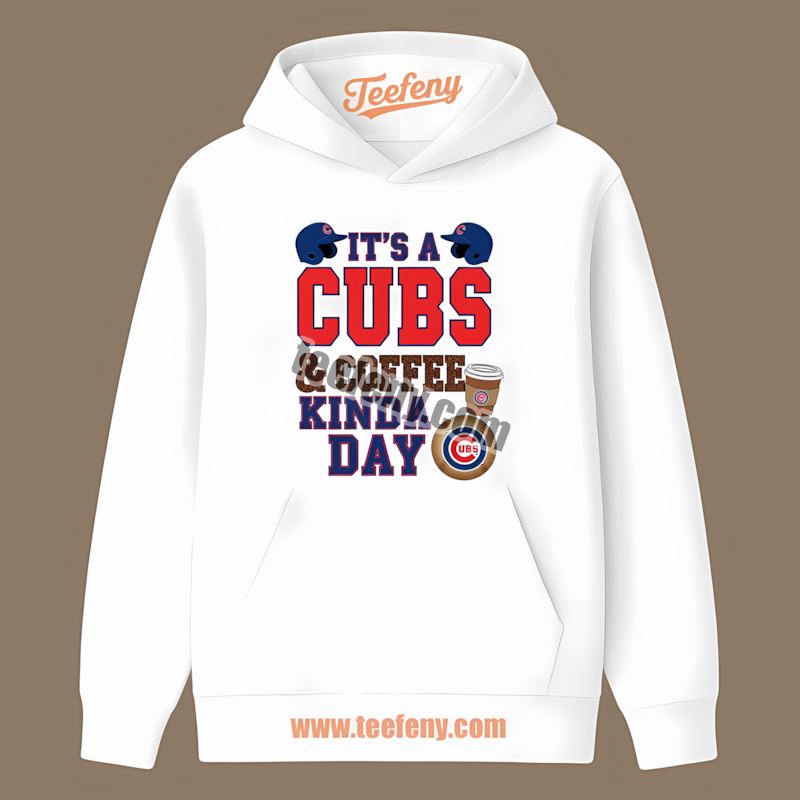 Chicago Cubs Coffee Kinda Day Adults Hoodie Chicago Cubs Coffee Kinda Day Adults Hoodie