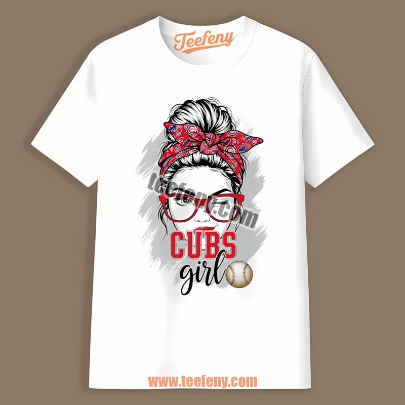 Chicago Cubs Girl Graphic Shirt