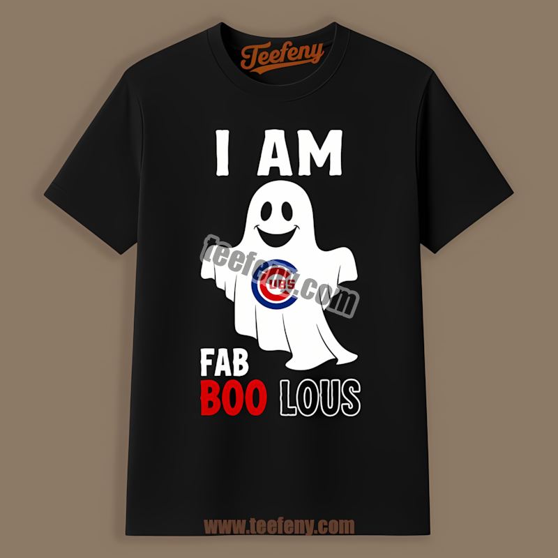 Chicago Cubs I Am Fab Boo Lous Ghost Color Shirt