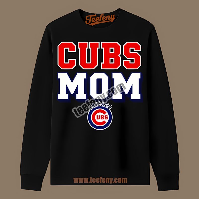 Chicago Cubs Mom Classic Long Sleeve Chicago Cubs Mom Classic Long Sleeve