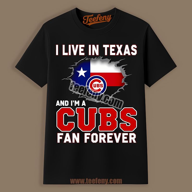 Chicago Cubs Texas Fan Forever Unisex Shirt