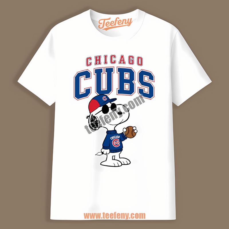 Chicago Cubs Vs Cool Snoopy Color Shirt