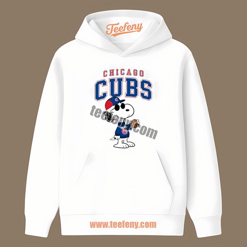 Chicago Cubs Vs Cool Snoopy Color Hoodie Chicago Cubs Vs Cool Snoopy Color Hoodie