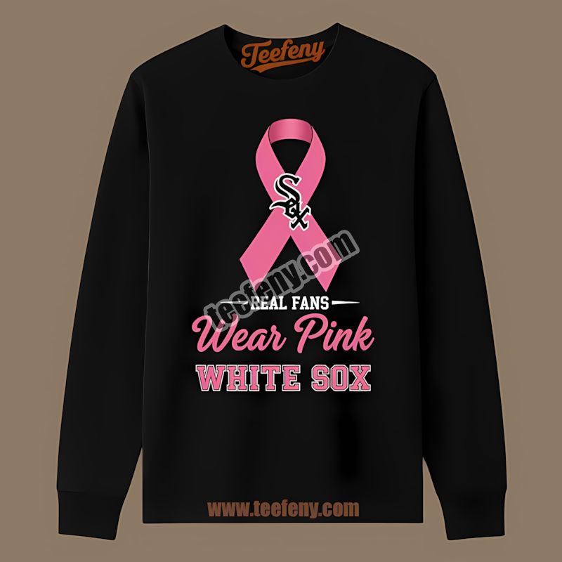 Chicago White Sox Breast Cancer Awareness Fans Wear Pink Statement Long Sleeve Chicago White Sox Breast Cancer Awareness Fans Wear Pink Statement Long Sleeve