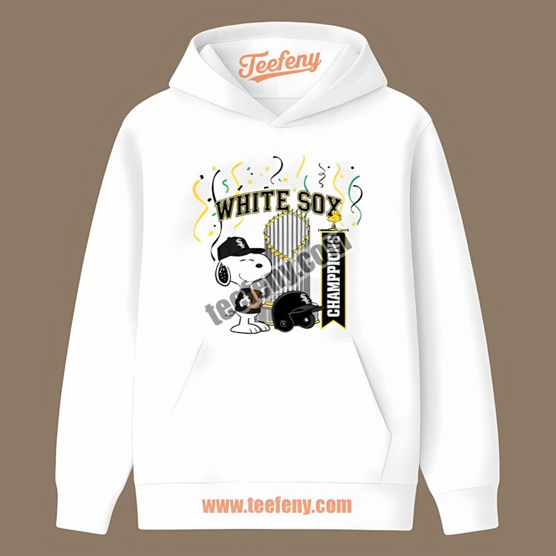 Chicago White Sox Champions Snoopy Celebration Sports Hoodie Chicago White Sox Champions Snoopy Celebration Sports Hoodie