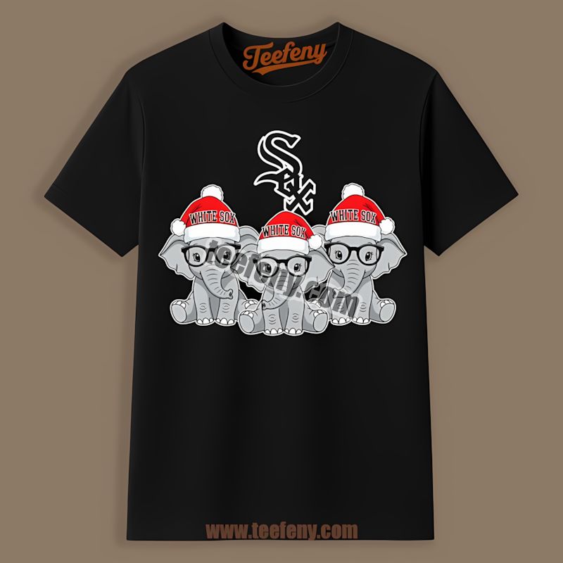 Chicago White Sox Christmas Elephants Printed Shirt