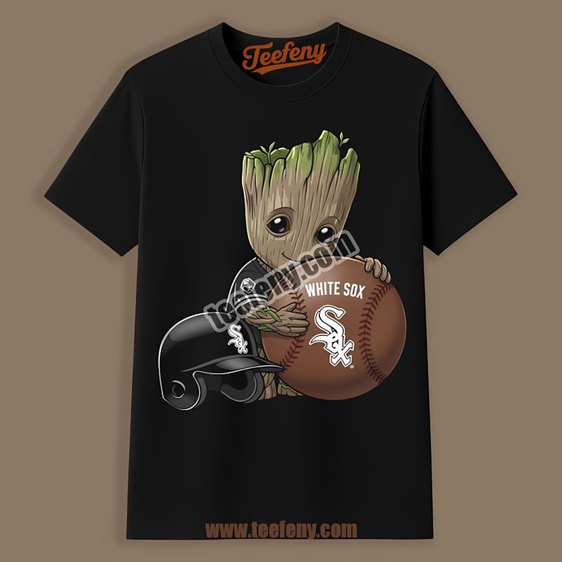 Chicago White Sox Groot Baseball Funny Shirt