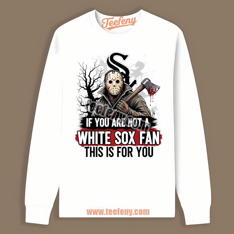 Chicago White Sox Halloween Jason Voorhees Sports Long Sleeve Chicago White Sox Halloween Jason Voorhees Sports Long Sleeve