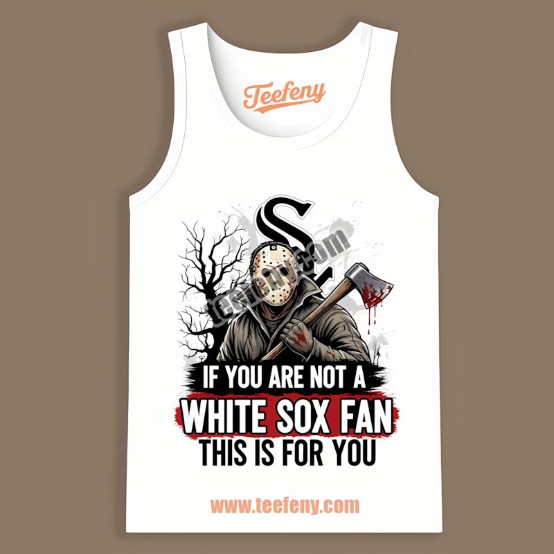 Chicago White Sox Halloween Jason Voorhees Sports Tanktop Chicago White Sox Halloween Jason Voorhees Sports Tanktop