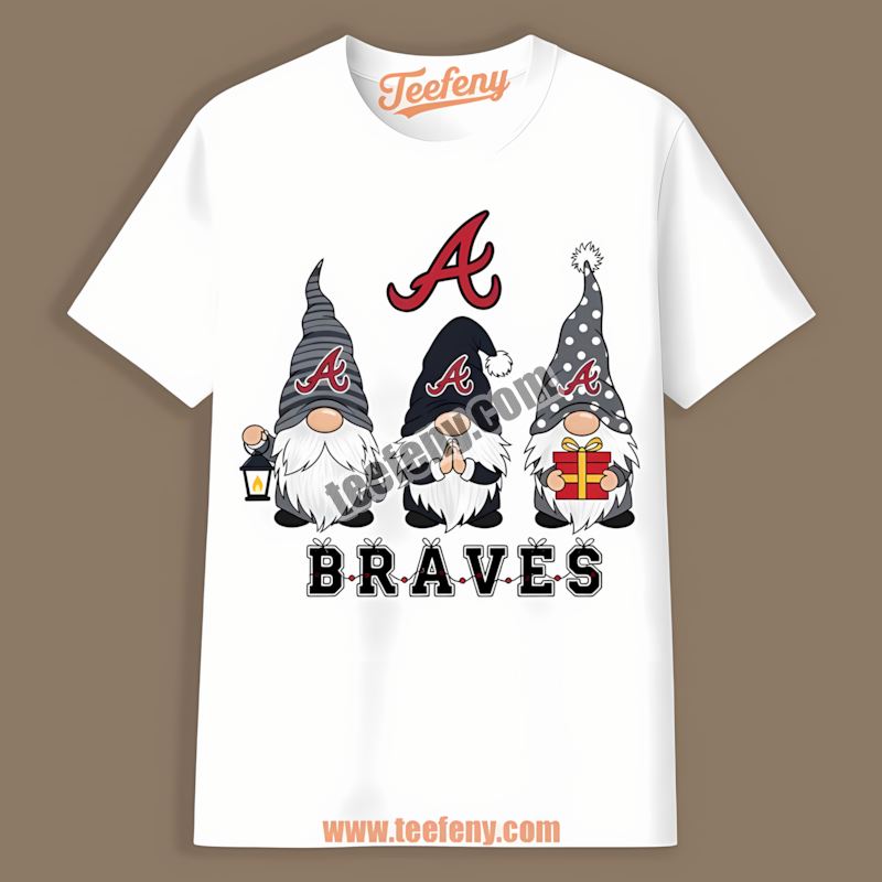 Christmas Gnomes Atlanta Braves Sports Shirt