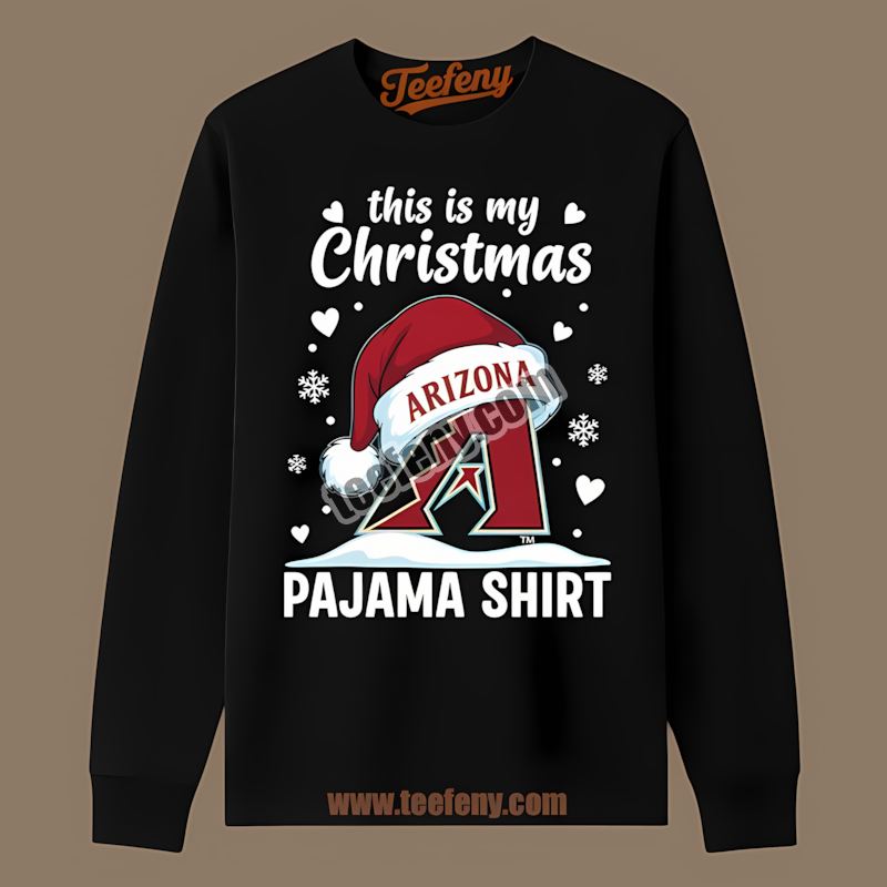 Christmas Pajama Arizona Diamondbacks Sports Long Sleeve Christmas Pajama Arizona Diamondbacks Sports Long Sleeve