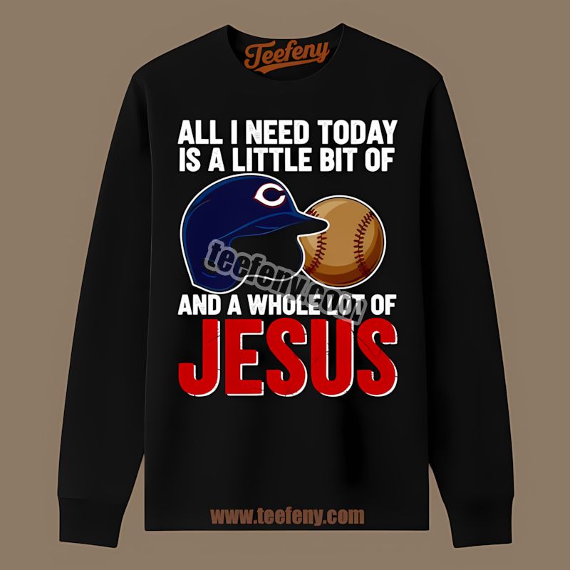 Cincinnati Reds Baseball And Jesus Graphic Long Sleeve Cincinnati Reds Baseball And Jesus Graphic Long Sleeve