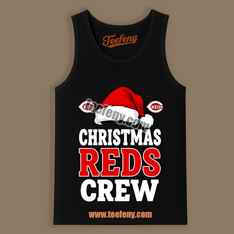 Cincinnati Reds Christmas Reds Crew Unisex Tanktop Cincinnati Reds Christmas Reds Crew Unisex Tanktop