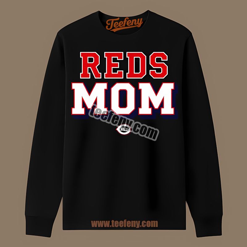 Cincinnati Reds Mom Soft Long Sleeve Cincinnati Reds Mom Soft Long Sleeve