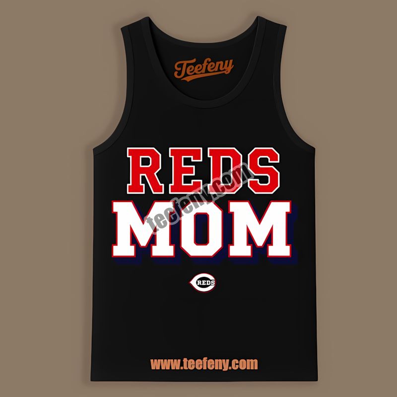 Cincinnati Reds Mom Soft Tanktop Cincinnati Reds Mom Soft Tanktop
