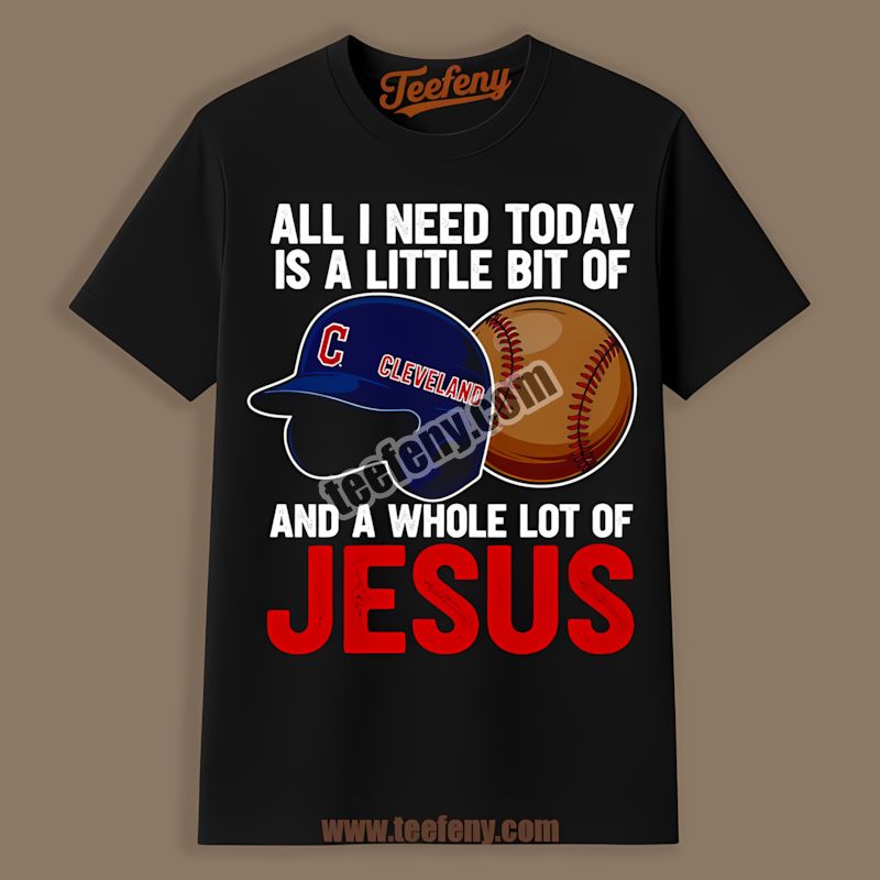 Cleveland Guardians Baseball And Jesus Statement Shirt