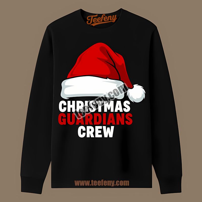 Cleveland Guardians Christmas Guardians Crew Unisex Long Sleeve Cleveland Guardians Christmas Guardians Crew Unisex Long Sleeve