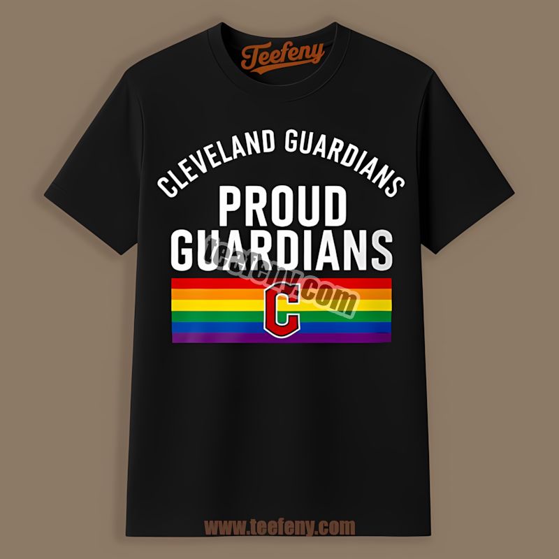 Cleveland Guardians Lgbt Pride Retro Shirt