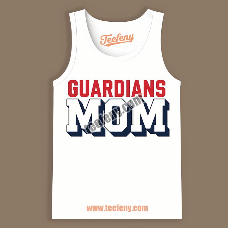 Cleveland Guardians Mom Soft Tanktop Cleveland Guardians Mom Soft Tanktop