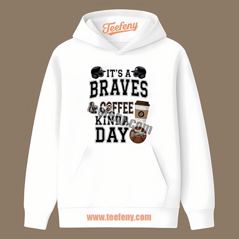 Coffee Kinda Day Atlanta Braves Festival Hoodie Coffee Kinda Day Atlanta Braves Festival Hoodie