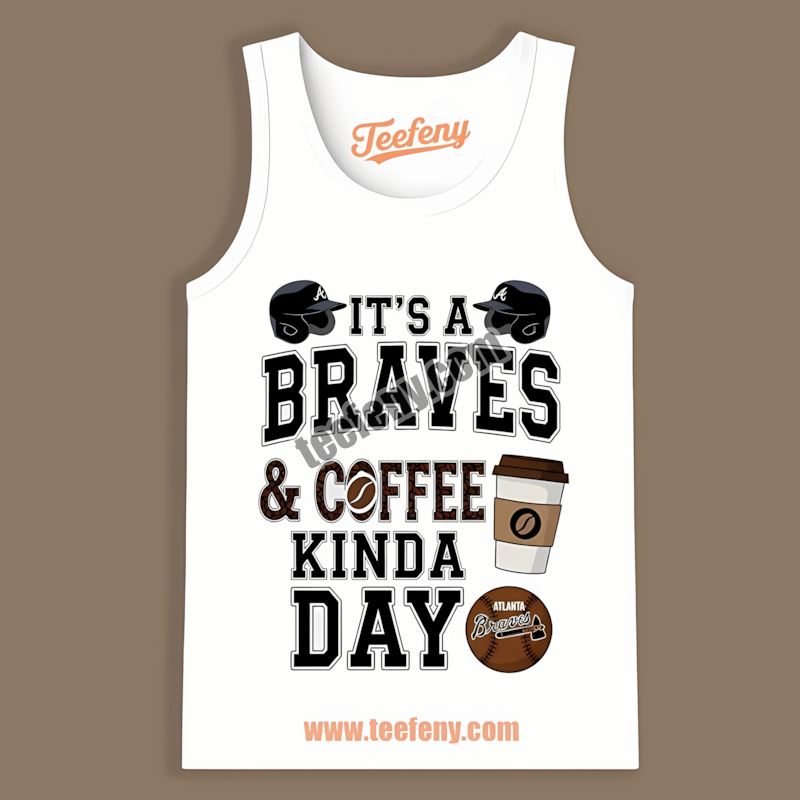 Coffee Kinda Day Atlanta Braves Festival Tanktop Coffee Kinda Day Atlanta Braves Festival Tanktop
