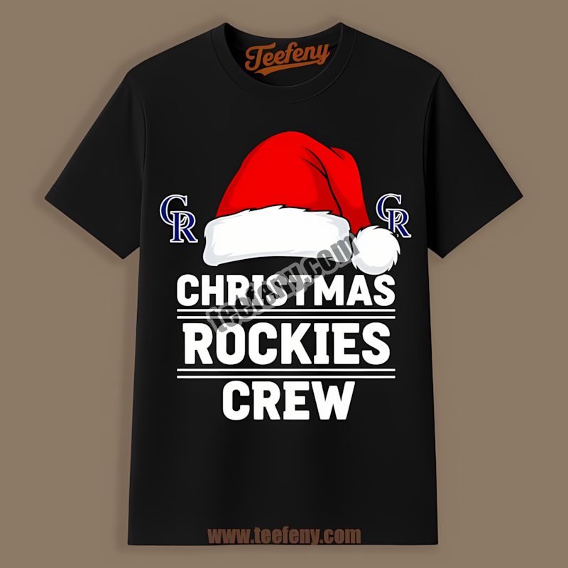 Colorado Rockies Christmas Rockies Crew Unisex Shirt