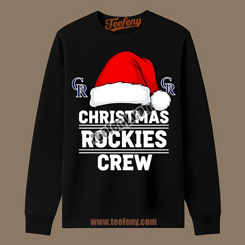 Colorado Rockies Christmas Rockies Crew Unisex Long Sleeve Colorado Rockies Christmas Rockies Crew Unisex Long Sleeve