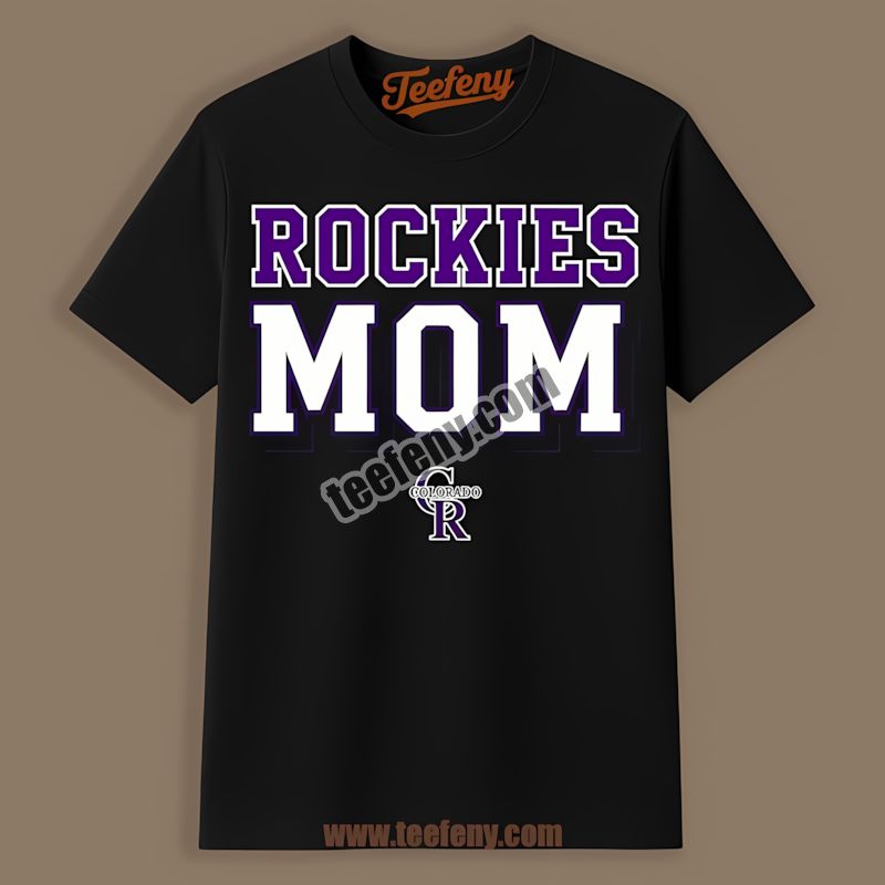 Colorado Rockies Mom Soft Shirt