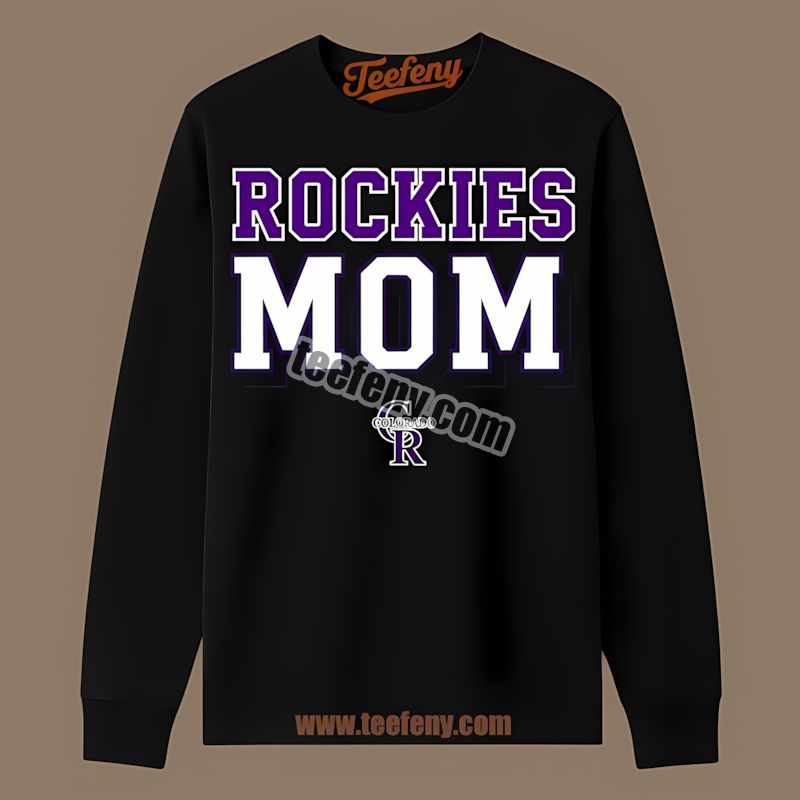 Colorado Rockies Mom Soft Long Sleeve Colorado Rockies Mom Soft Long Sleeve
