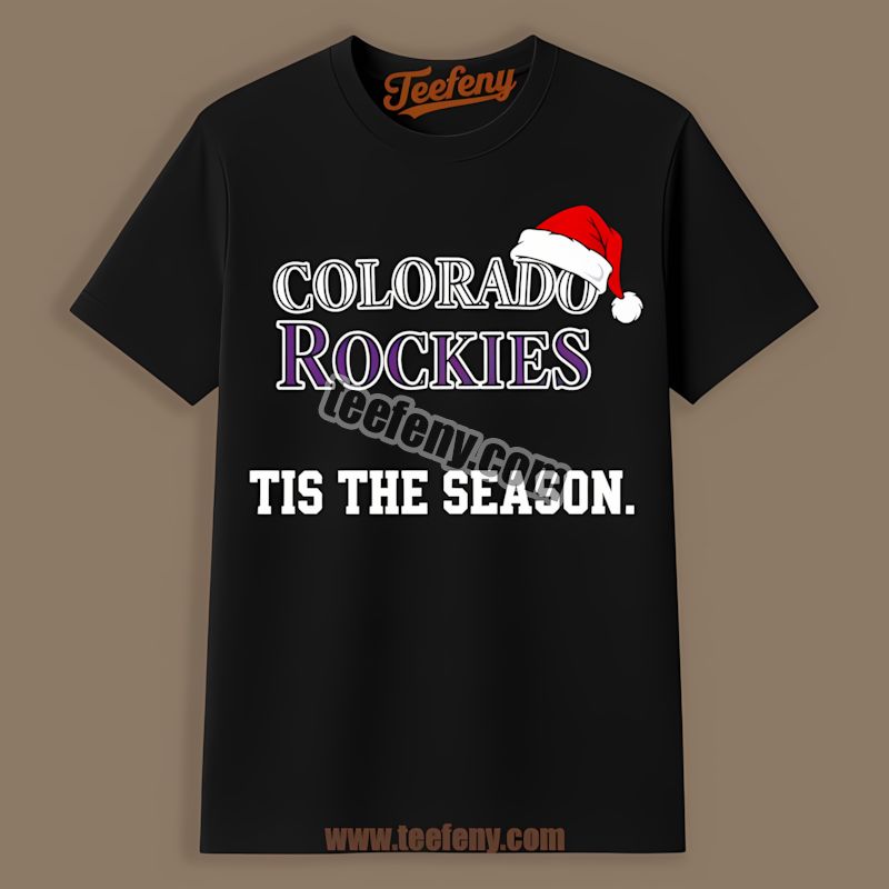 Colorado Rockies Tis The Season Christmas Fashion Shirt