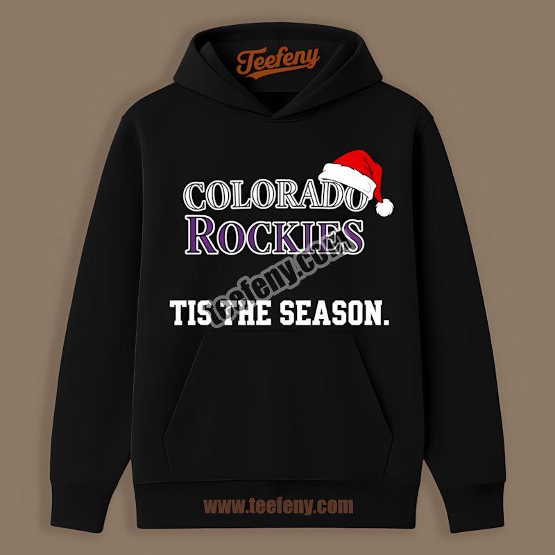 Colorado Rockies Tis The Season Christmas Fashion Hoodie Colorado Rockies Tis The Season Christmas Fashion Hoodie