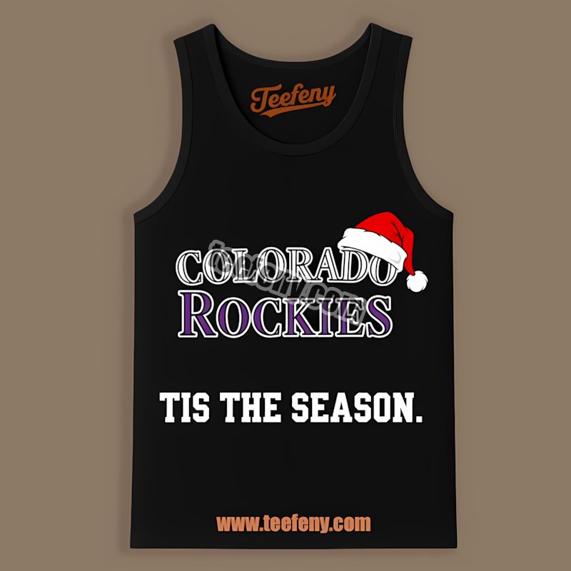 Colorado Rockies Tis The Season Christmas Fashion Tanktop Colorado Rockies Tis The Season Christmas Fashion Tanktop