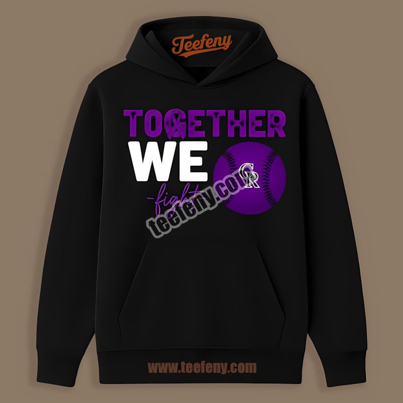 Colorado Rockies Together We Fight Breast Cancer Awareness Best THoodie For Men Colorado Rockies Together We Fight Breast Cancer Awareness Best THoodie For Men