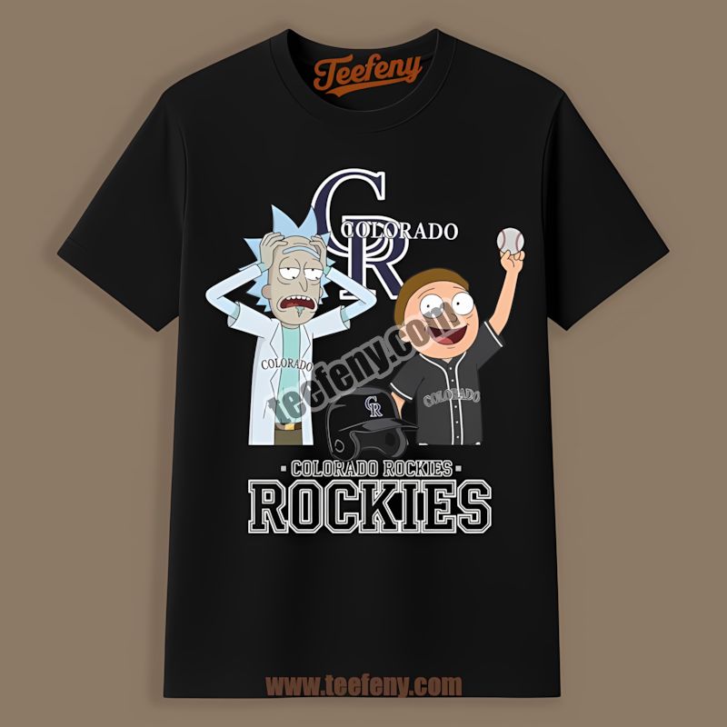 Colorado Rockies Vs Rick And Morty Unisex Shirt