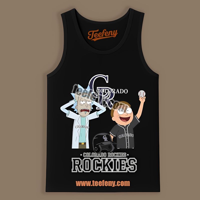 Colorado Rockies Vs Rick And Morty Unisex Tanktop Colorado Rockies Vs Rick And Morty Unisex Tanktop