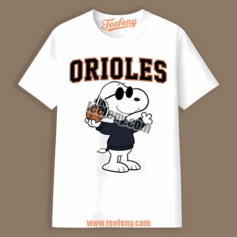 Cool Snoopy Baltimore Orioles Party Shirt