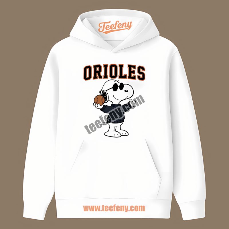 Cool Snoopy Baltimore Orioles Party Hoodie Cool Snoopy Baltimore Orioles Party Hoodie