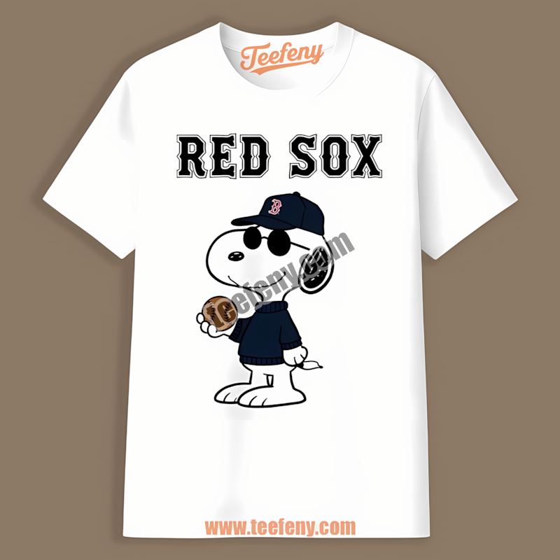 Cool Snoopy Boston Red Sox Game Day Shirt