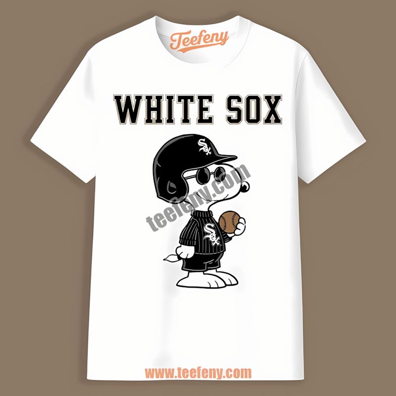 Cool Snoopy Vs Chicago White Sox Printed Shirt