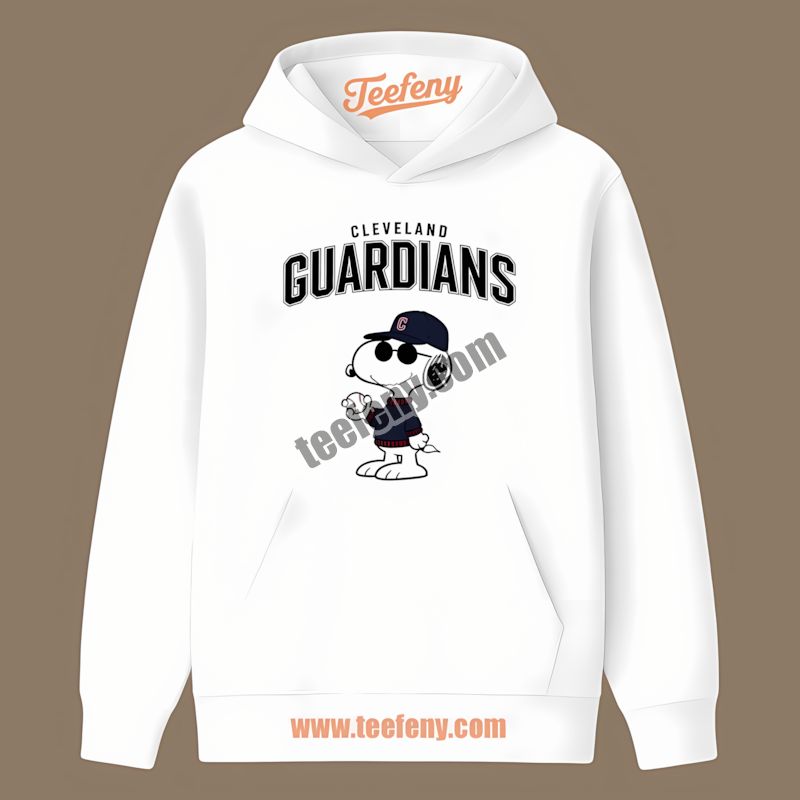 Cool Snoopy Vs Cleveland Guardians Funny Hoodie Cool Snoopy Vs Cleveland Guardians Funny Hoodie