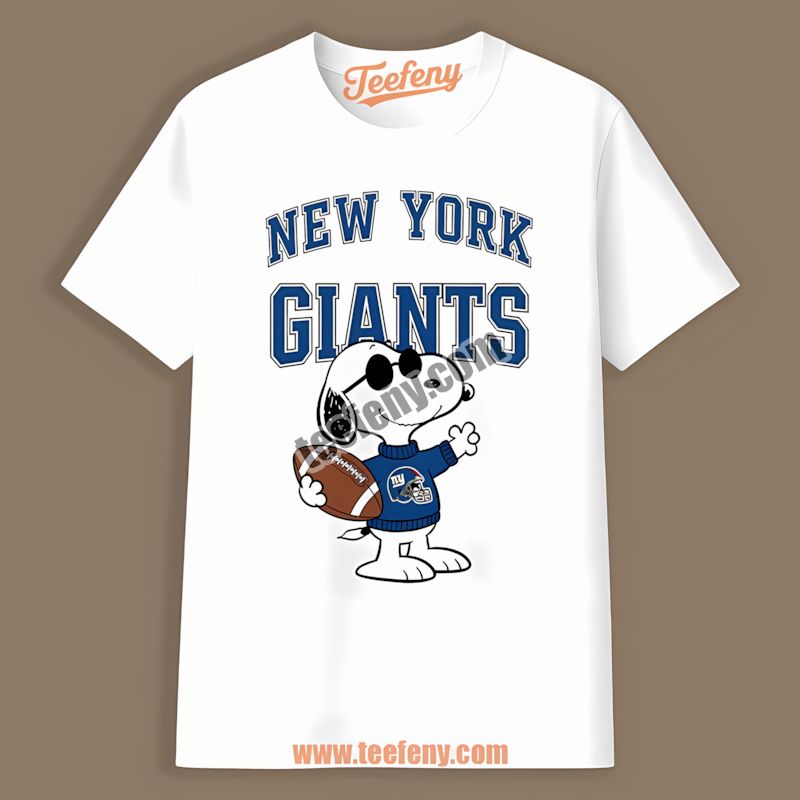 Cool Snoopy Vs New York Giants Regular Shirt