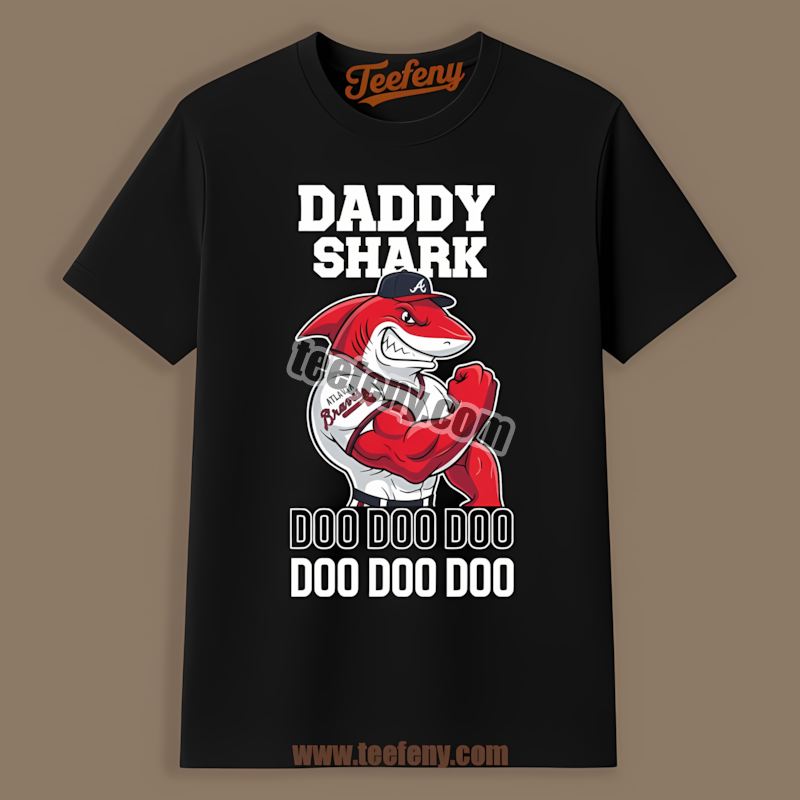 Daddy Shark Atlanta Braves Festival Shirt