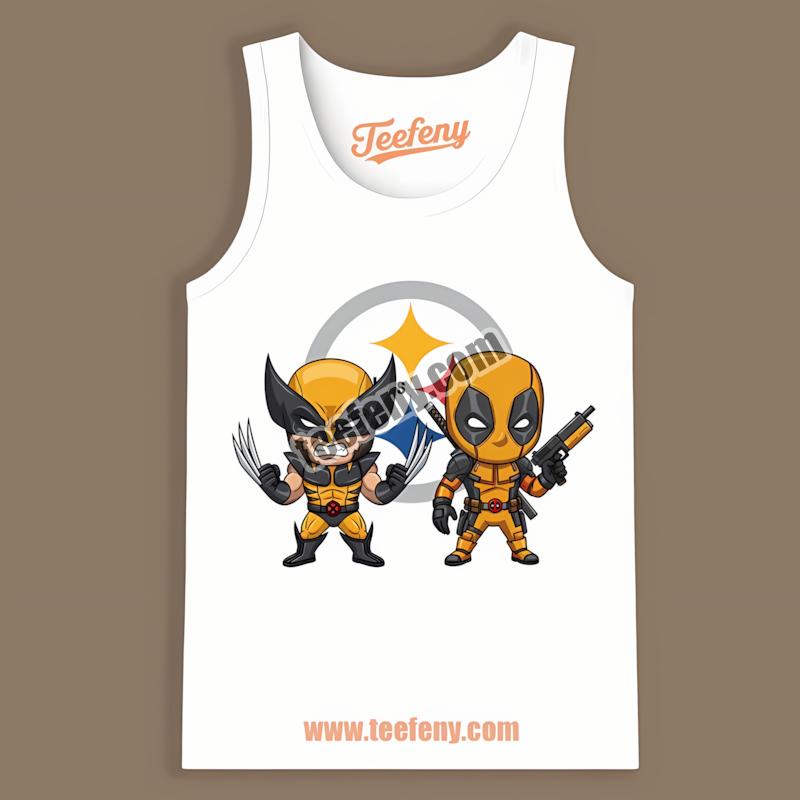 Deadpool Wolverine Support Pittsburgh STanktoplers Shirt Deadpool Wolverine Support Pittsburgh STanktoplers Shirt