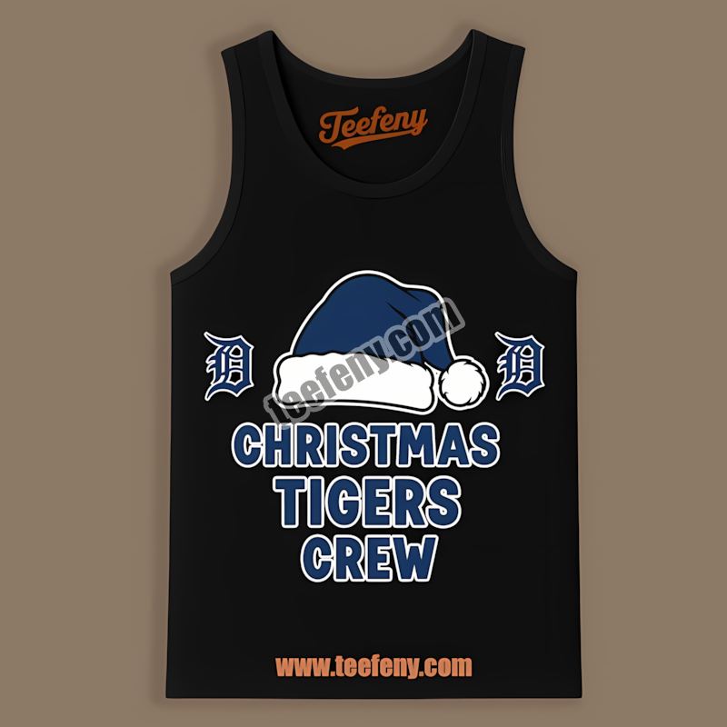 Detroit Tigers Christmas Tigers Crew Unisex Tanktop Detroit Tigers Christmas Tigers Crew Unisex Tanktop