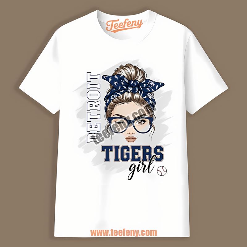 Detroit Tigers Girl Regular Shirt