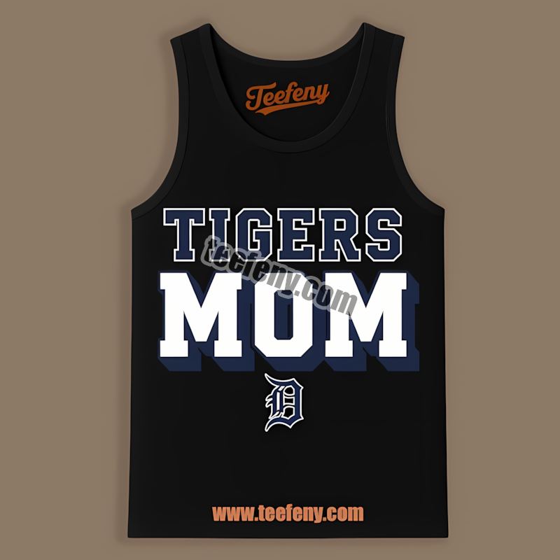 Detroit Tigers Mom Classic Tanktop Detroit Tigers Mom Classic Tanktop