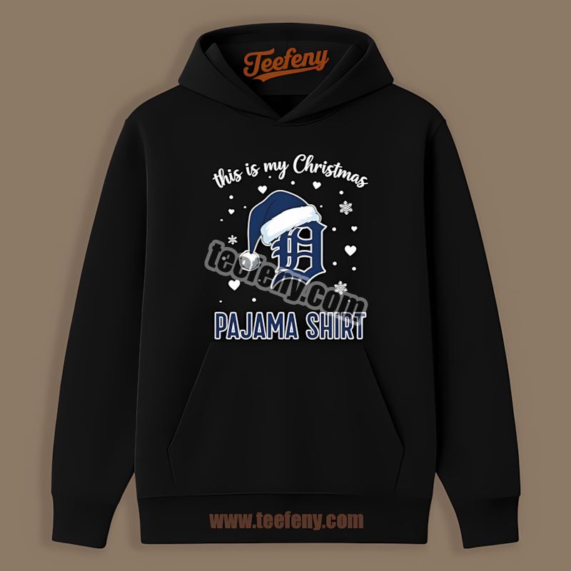 Detroit Tigers This Is My Christmas Pajama Unisex Hoodie Detroit Tigers This Is My Christmas Pajama Unisex Hoodie